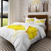 Ginkgo biloba 3D high definition digital printing duvet cover set soft and comfortable bedding