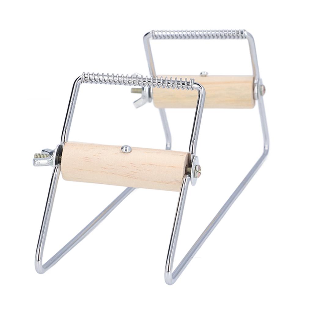 Bead Loom Stainless Steel Extra Wide Working Space DIY Manual Beading Loom for Children s Educational ToySilvery