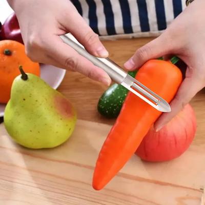 Kartoffelschäler Doppelseitiger Lebensmittel-Schäler Aufhängbares Küchengerät Manuelles Obstschälwerkzeug Für Salat Lebensmittelzubereitung Kochen