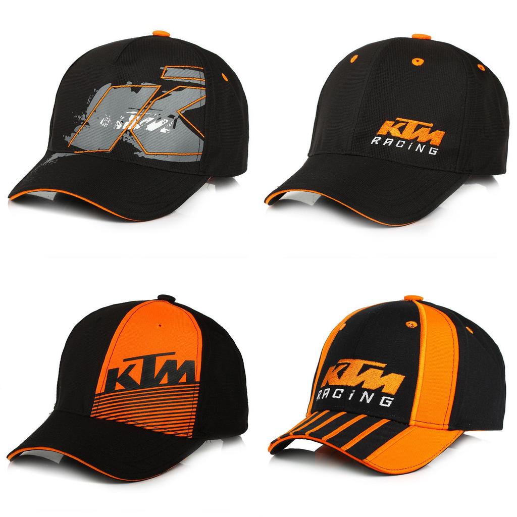 Ktm Baseball Cap With Embroidered Letter Pattern For Motorsports And Casual Wear