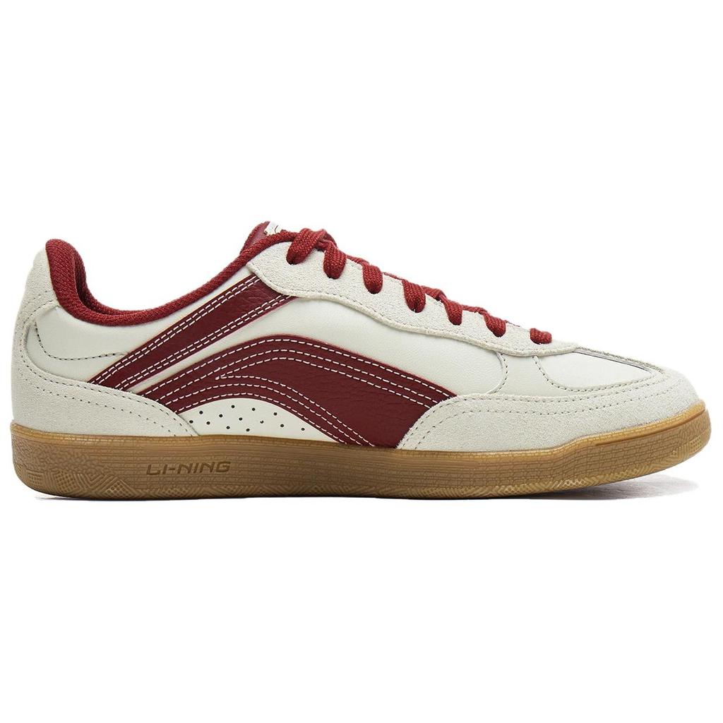 Li Ning Heart Flow Slim Versatile Comfortable Durable Shock Absorption Low Top Casual Shoes Women sneaker Light-Red AGCW122-8