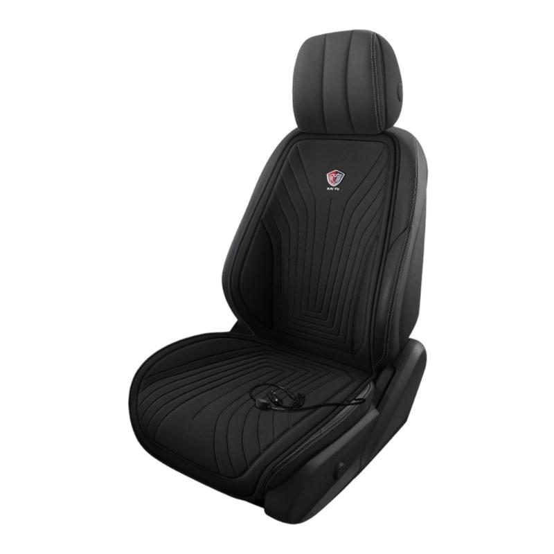 Adjustable Winter Car Seat Cushion Heater Intelligent Temperature Adjustment Easy Installation Synthetic Fiber Design