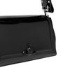 Vivienne Westwood Classic Saturn Logo Leather Shoulder Bag Women shoulder bag Black 46020004WL001ON404