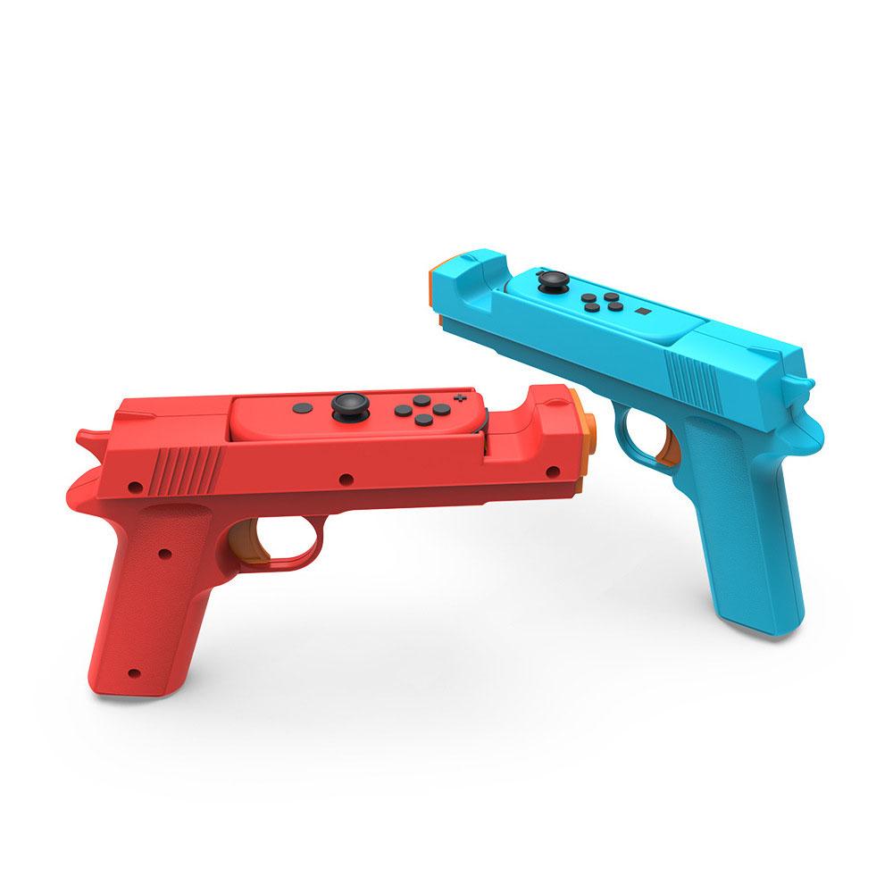 1 pár rukojeť ve tvaru pistole Sense Joystick pro herní ovladač/gamepad Switch NS/NS OLED