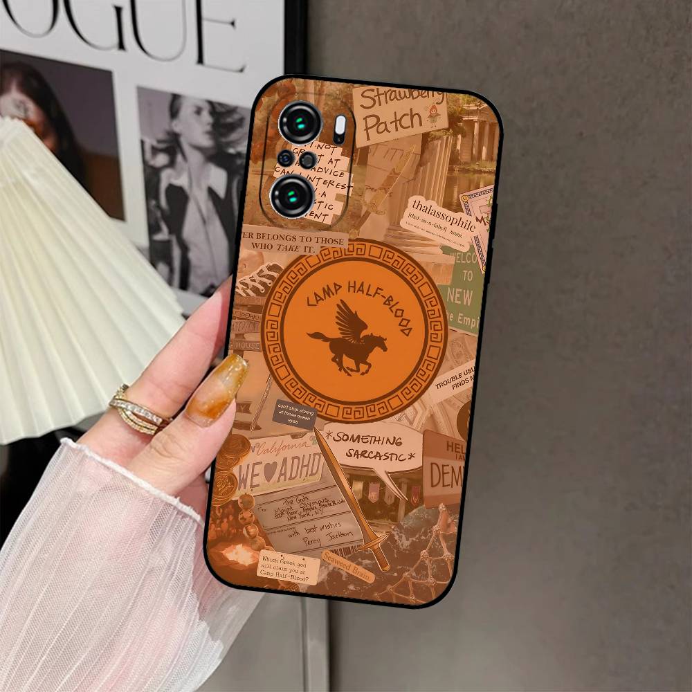 Percy Jackson Phone Case Black Phone Case For Xiaomi 11 12 Redmi Note 11 5G 8T 9A 9 10T Note8Pro Note9 12S Ultra