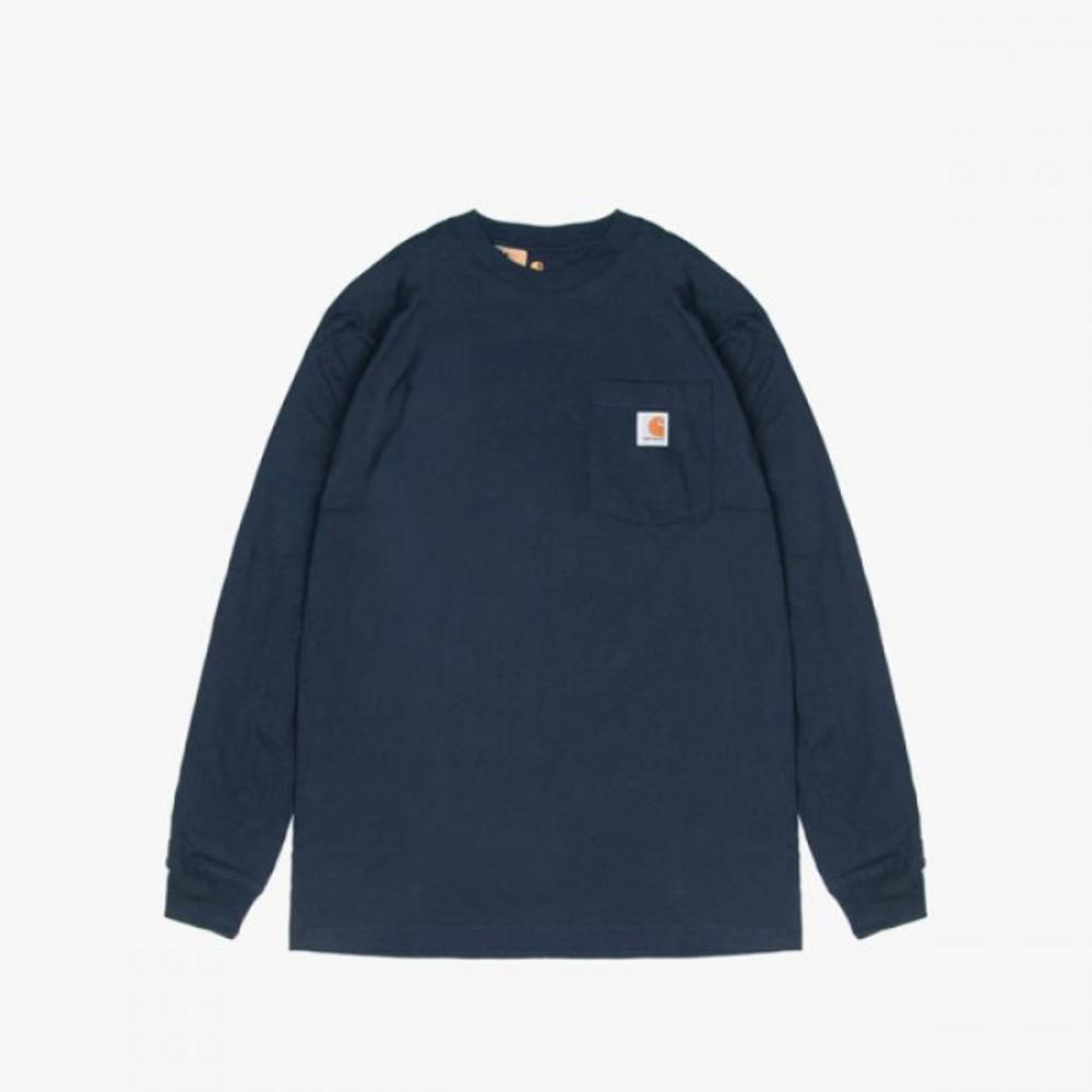 

CARHARTT K126 Work Pocket Футболка с длинным рукавом ТЕМНО-СИНЯЯ 989989