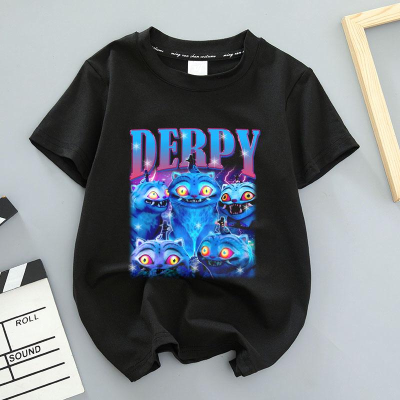 Summer Round Neck 3D Printed Top Fashionable Casual Short Sleeved Children's Boy and Girl Kids Unisex T-shirts
