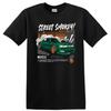Street Smoker Car T Shirt Urban Racing Graphic Tee Cool Automotive Design