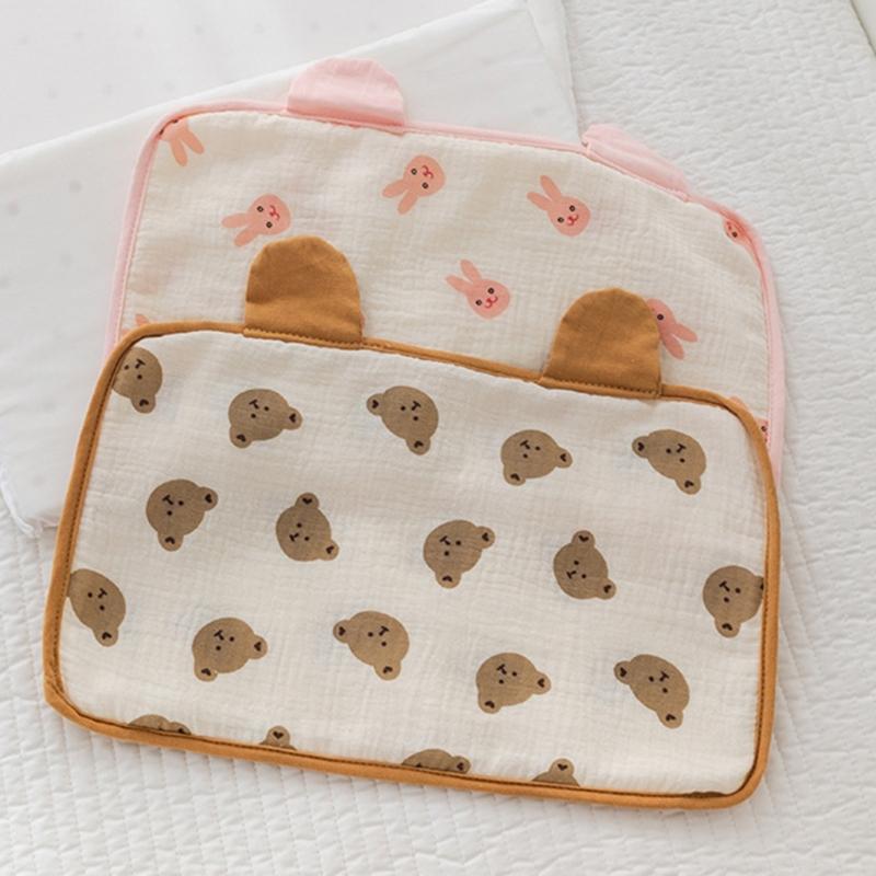 Lightweight & Portable Kids Pillow with Lovely Pattern Designs Safe Non Toxic Choice Room Pillow Convenient Bed Cushion