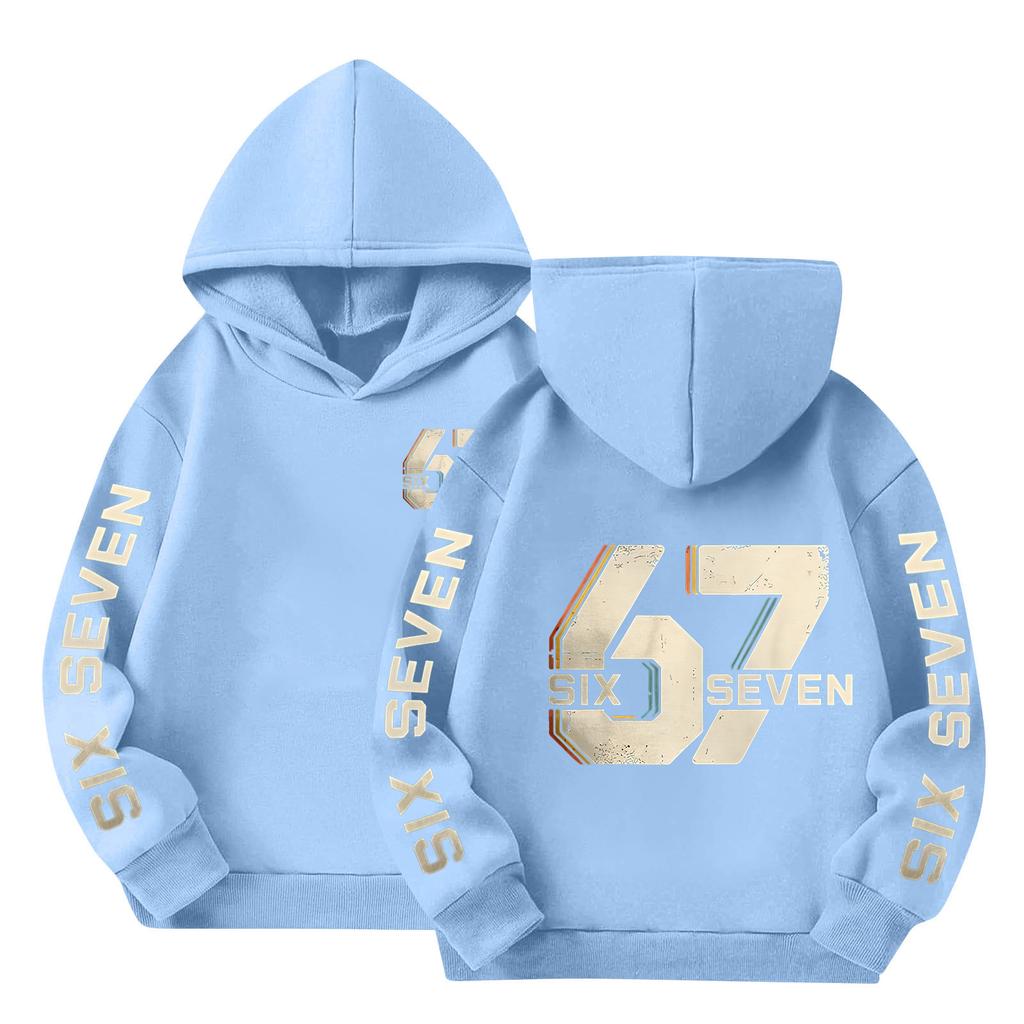 Sudadera de Manga Larga con Capucha Estampada para Niño Sudadera Casual Deportiva Cómoda