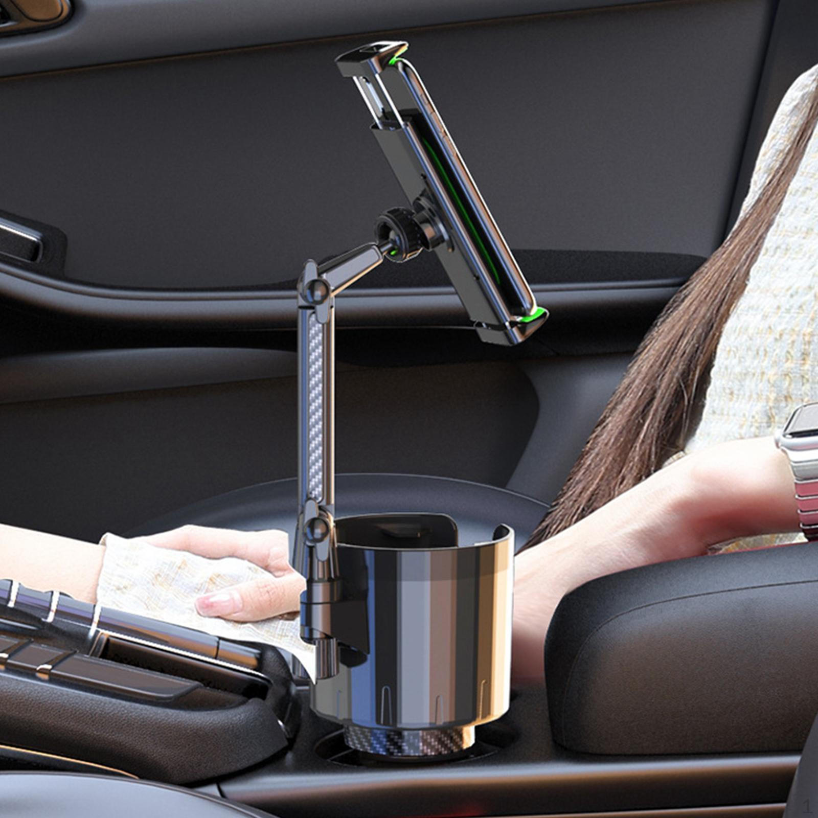 Function Car Cup Holder with Phone Mount