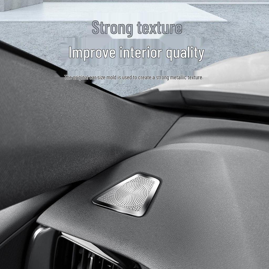Stainless Steel Protective Cover for Volvo XC60/S60/V60 Console Air Vent