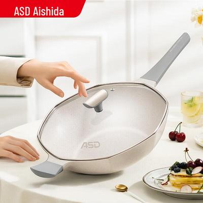 Aishida 32cm Octagonal Non-stick Wok