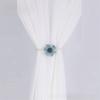 Magnetic Curtain Tiebacks Flower Window Ties Creative Curtain Buckle  For Home Office Decorative