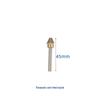 MIG Welder Wire Feed Nozzle with Snap Ring