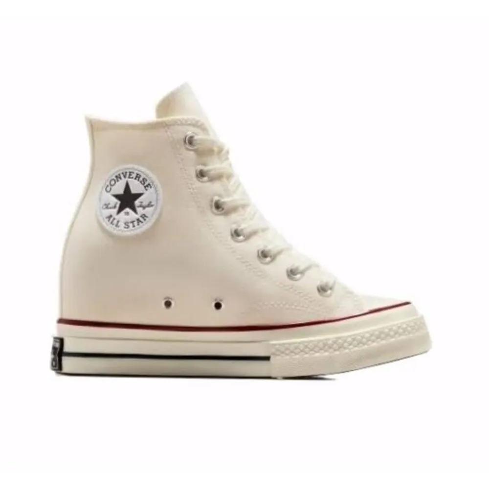 Кеды Converse Chuck 70 на танкетке, цвет Egret, высокие, из канваса, A12562C 230