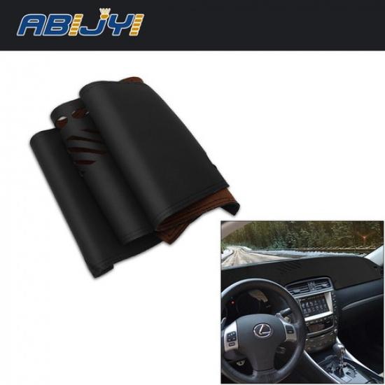 Leather Car Dashboard Cover Non-Slip Dashmat Dash Mat For Lexus IS250 IS350