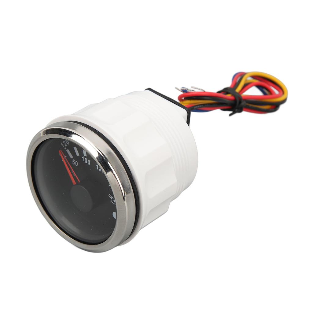 52MM Oil Temperature Gauge  9 to 32V Double Scale Pointer High   Sensors for RVs Yachts Fishing Boats Ships