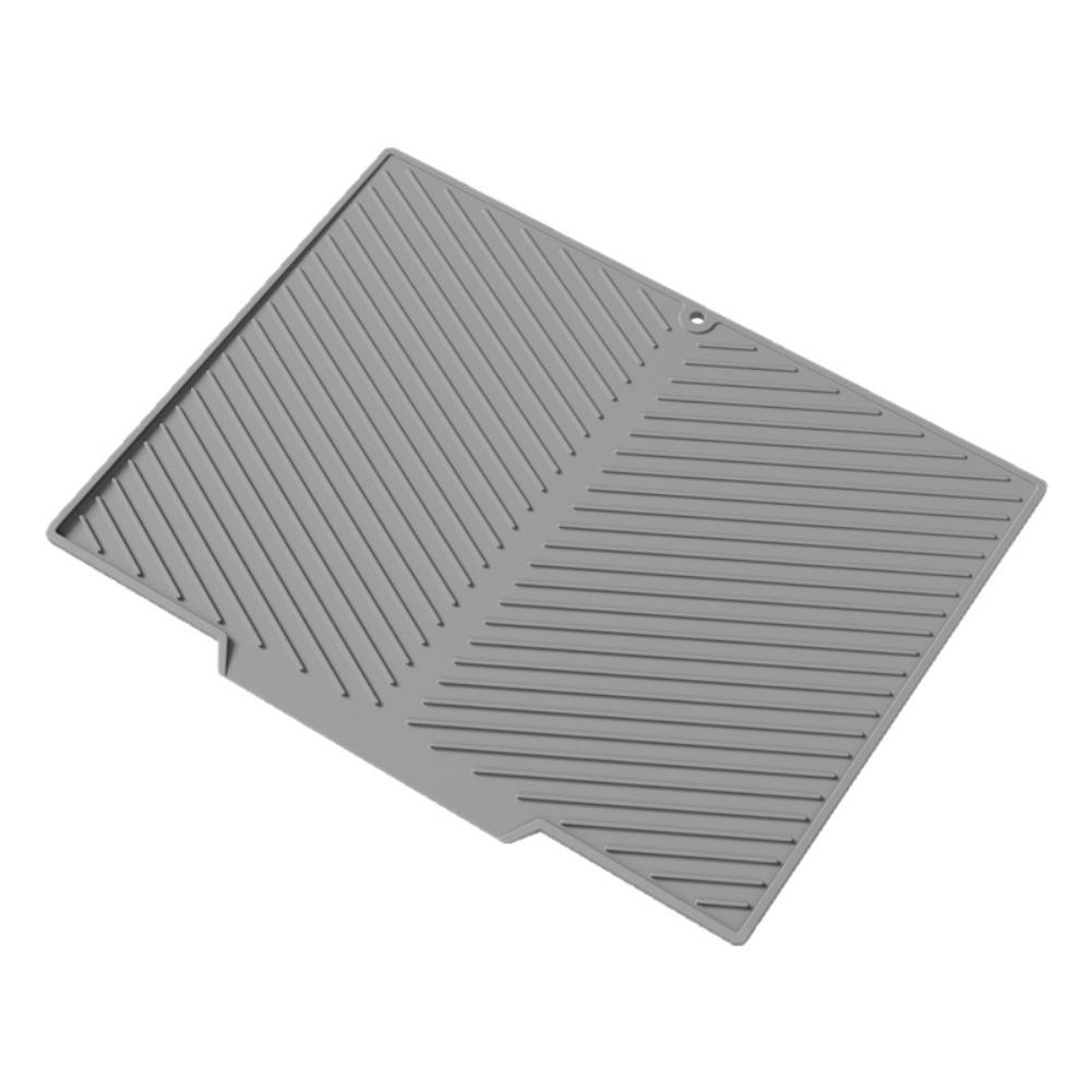 Bar Counter Coaster Dish Drying Mat Silicone Drain Pad