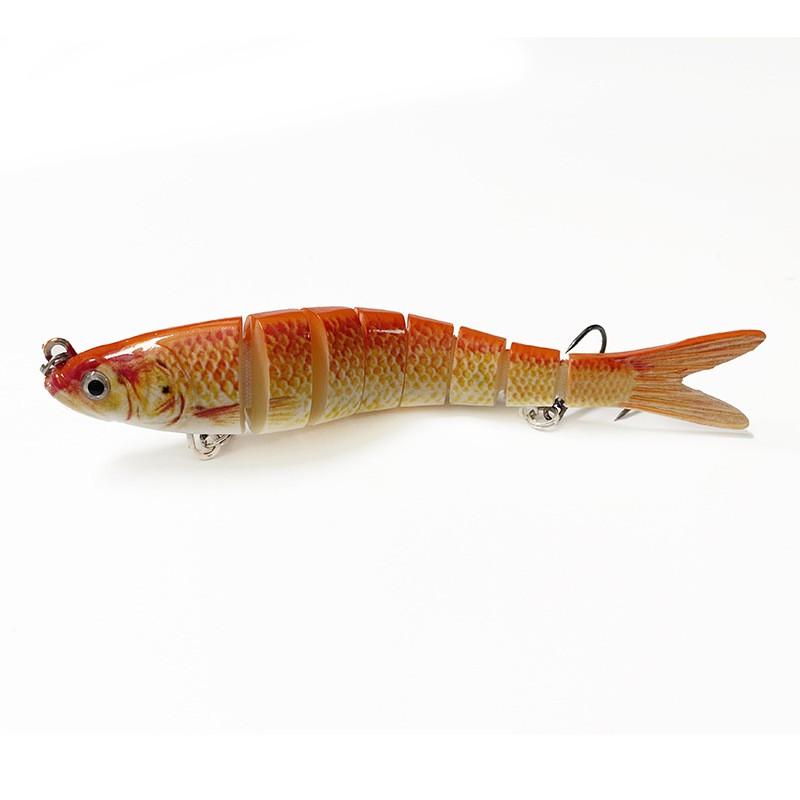 8-Section Bionic Jerkbaits Pike Bass Fishing Long Casting Sinking Hard Lure Set In Multiple Colors