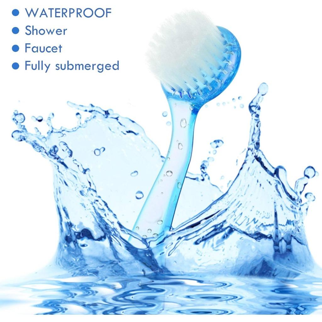 1 x Reinigungsbürste, weiche Borsten, Peeling-Reinigungsbürste, abrasive Peeling-Reinigungsbürste für Gesichtspflege, Make-up, Hautpflege, Make-up-Entferner