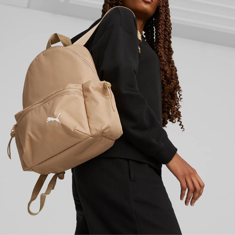New PUMA Polyester Backpack Regular Women's Khaki 079486-02