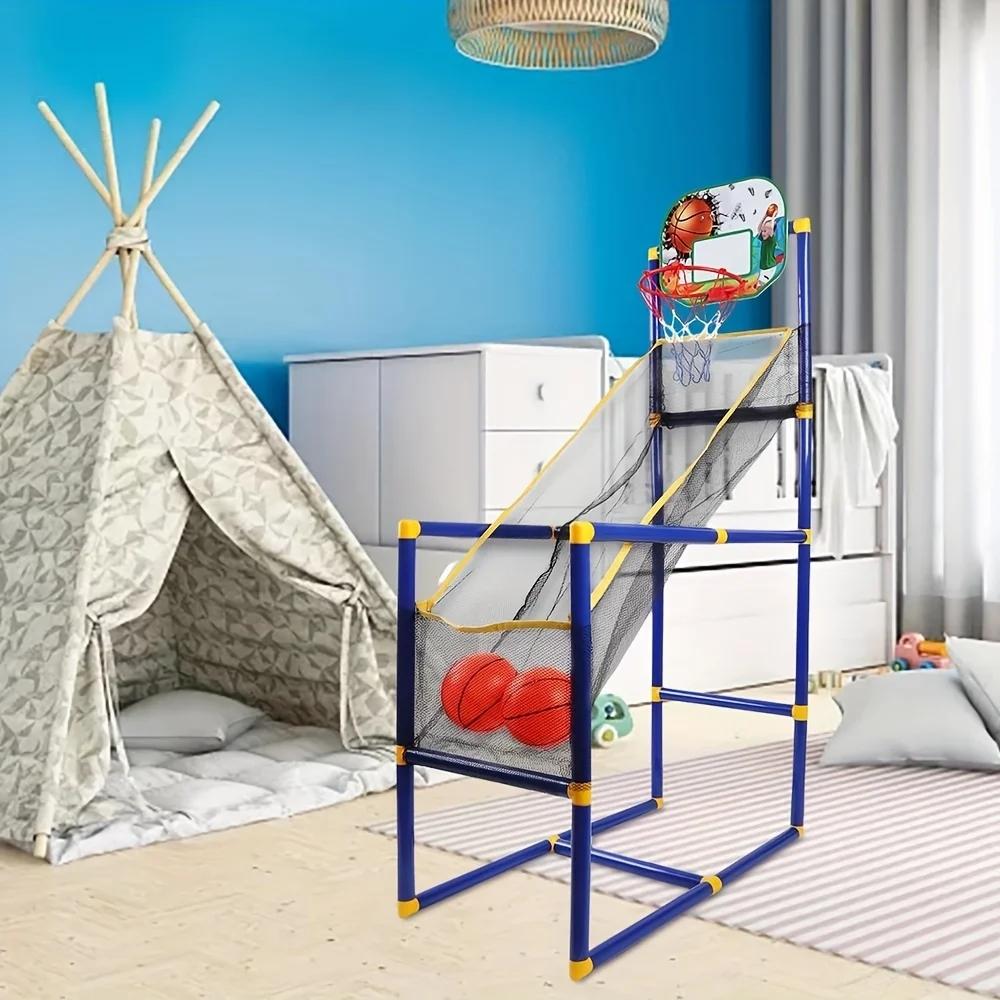 Life Arcade Basketball Game for Kids, Indoor Basketball Hoop Arcade Game With Electronic Basketball Arcade Toddler Basketball