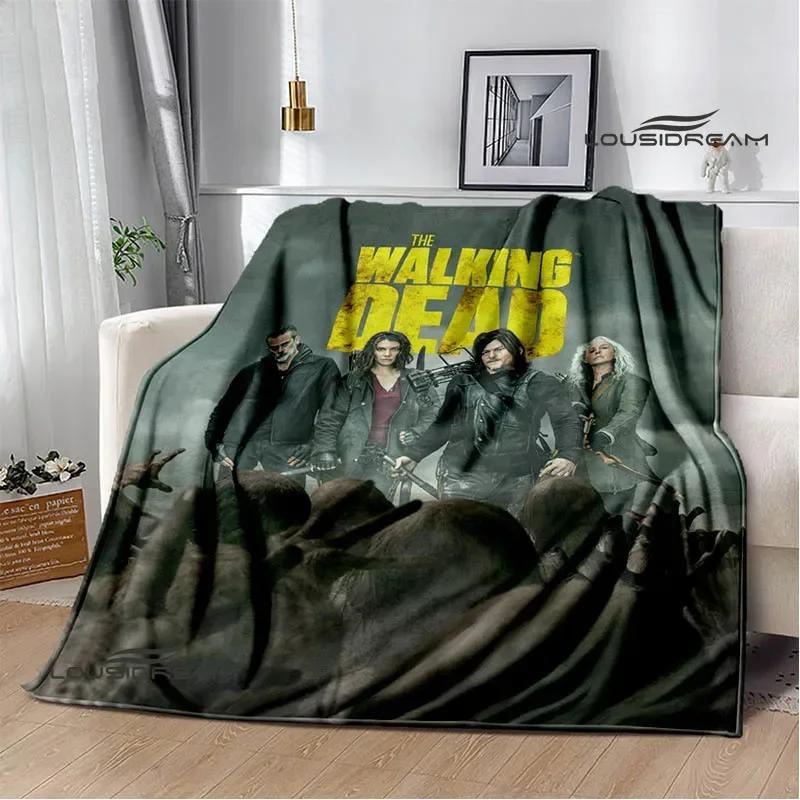 The Walking Dead printed blanket picnic blanket Warm Flannel blankets Soft and comfortable blanket bed linings Birthday Gift