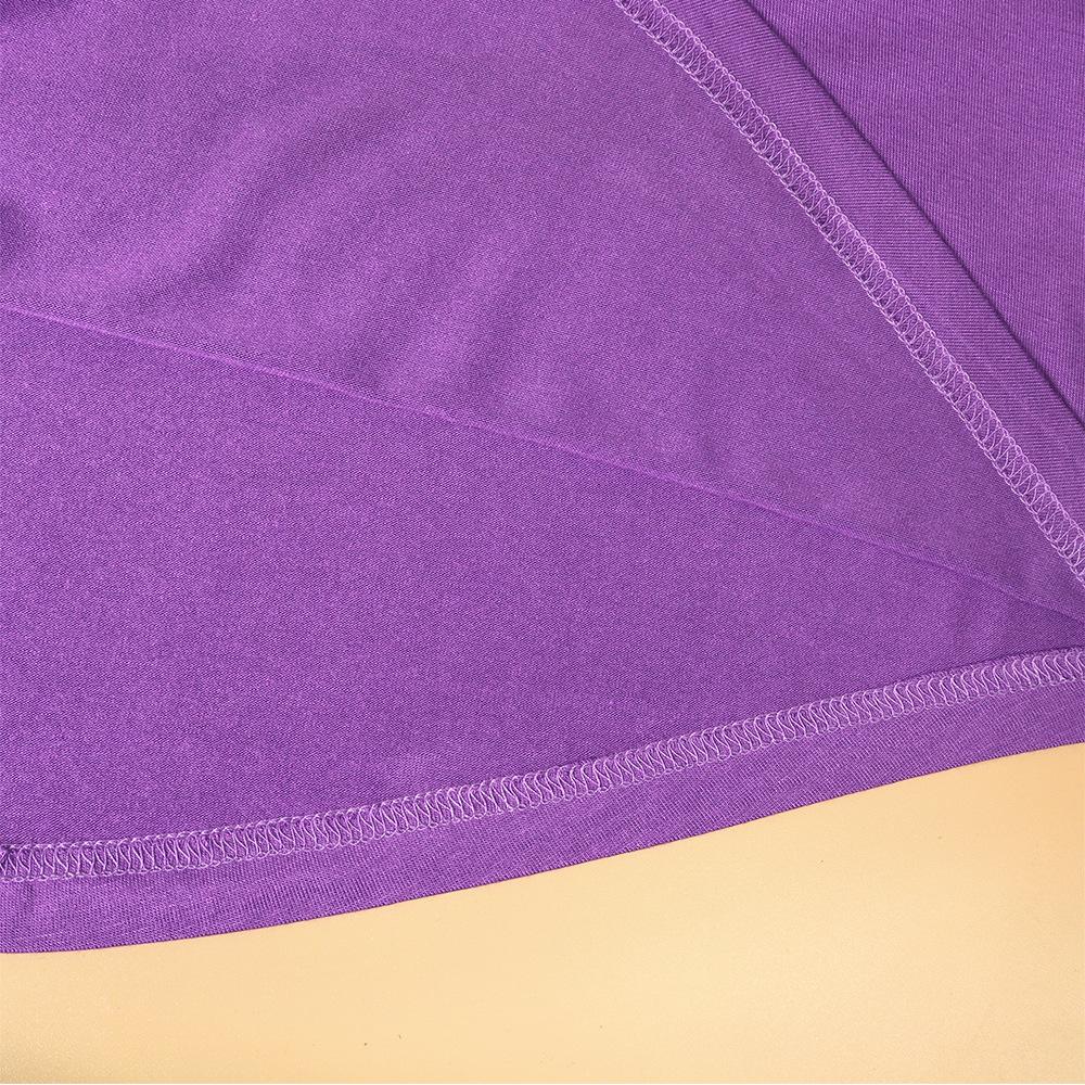 GMXIA Dámská móda Neformální jednobarevná trička a topy s krátkým rukávem a výstřihem