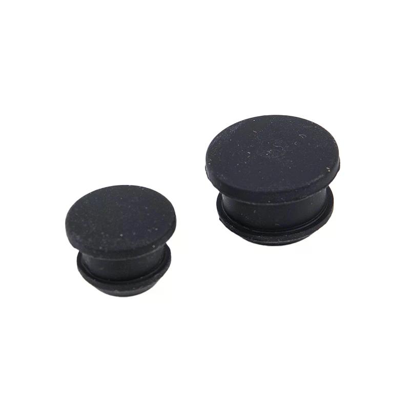 10 Stück Silikon Gummi Aufsteck Lochstopfen 2,5-14mm Blindstopfen Verschlussstopfen