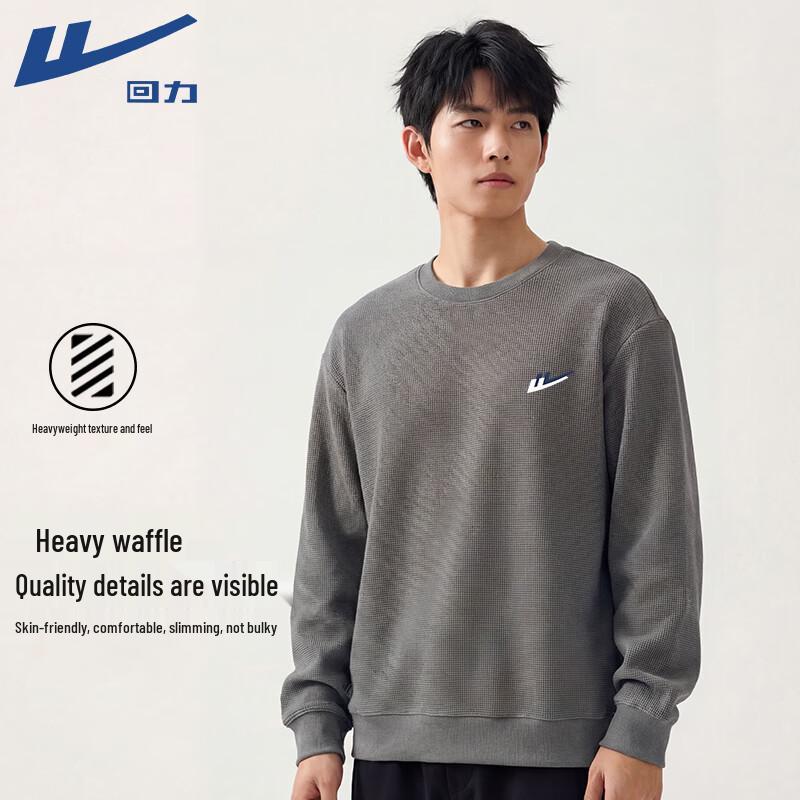 Warrior Men s Waffle Knit Crewneck Sweatshirt 3XL