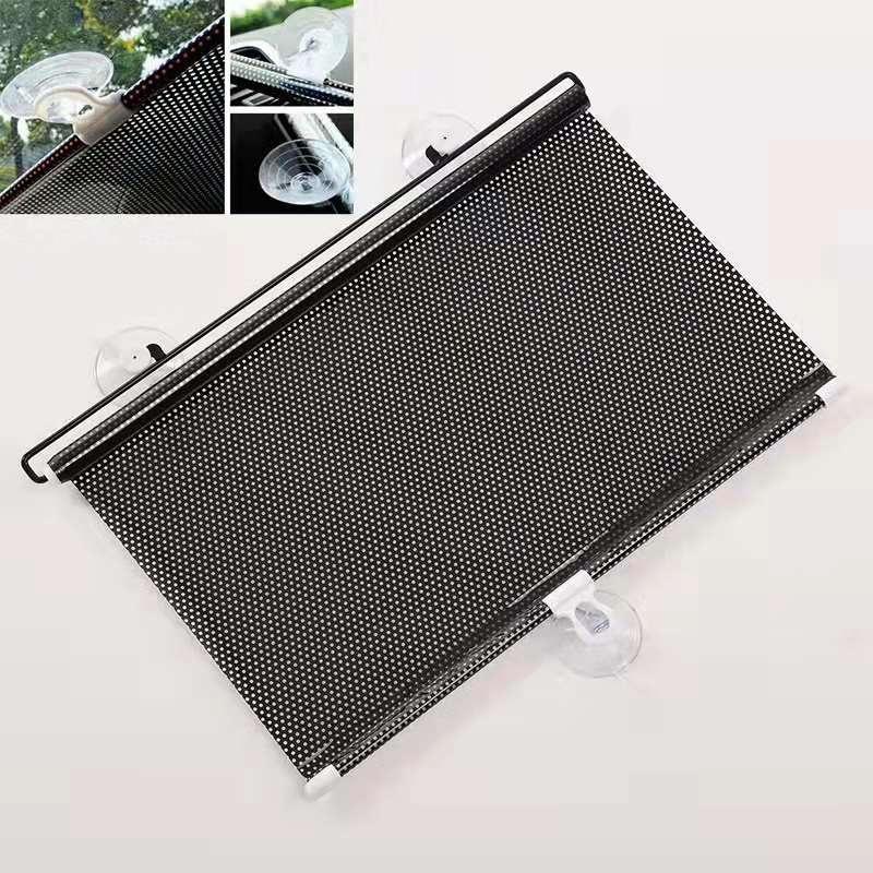 Car Sunshade, Windshield, Retractable Front and Rear Windows, Sunshade, Foldable Thermal Insulation Frame Accessories
