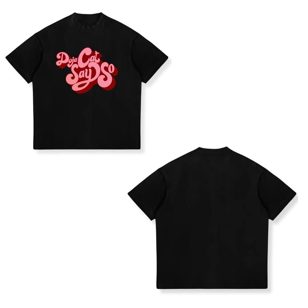 Doja Cat Wearing Sam Hyde Inspired Internet Meme T Shirt Unisex Women Hip Hop Oversized Tshirt Unisex Cotton Tees Unisexs Streetwear