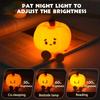 USB Charging LED Pumpkin Light Adjustable Brightness Desktop Lamp  Bedroom