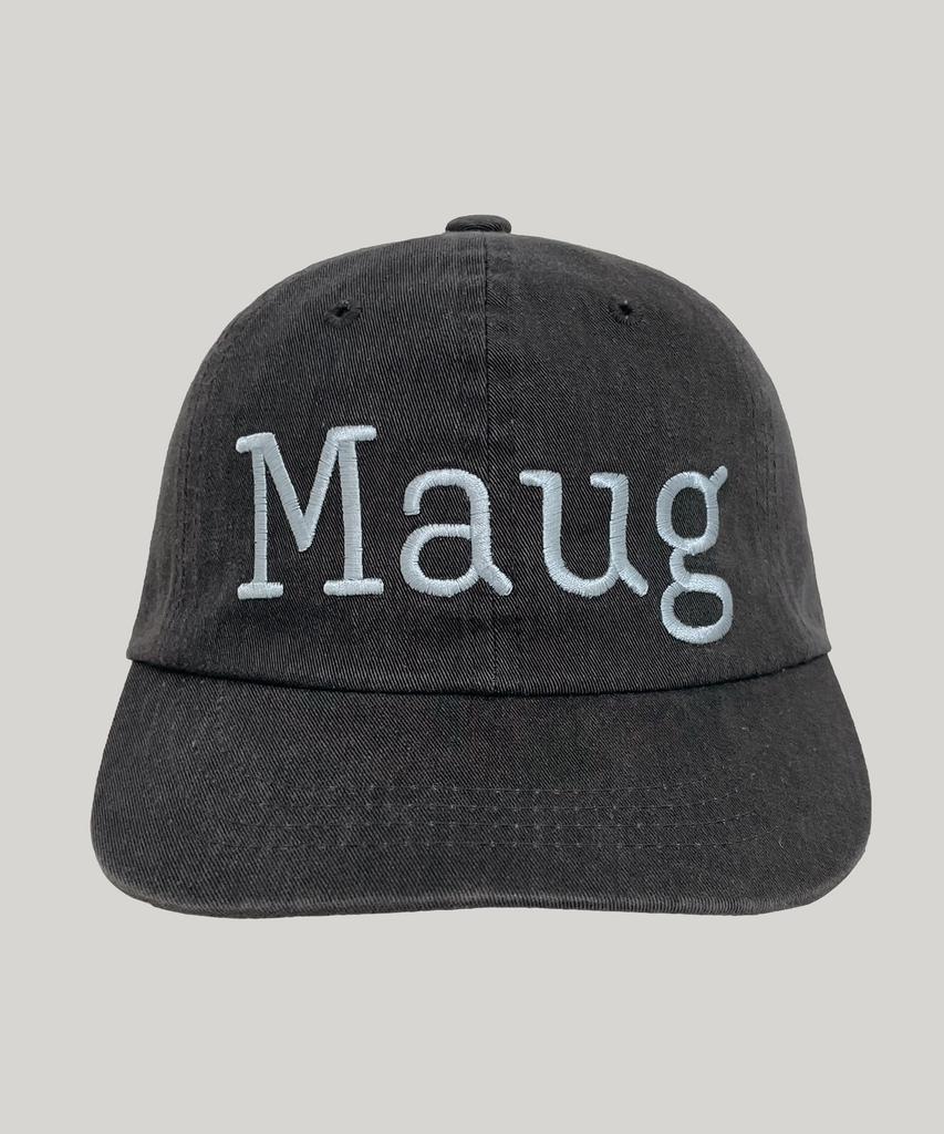 Maugeu Burn Washed Wide Ball Cap Grey