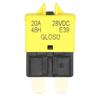 Circuit Breaker Blade Fuse Auto Accessories Reset Fuse Adapter for Car Truck Boat Marine 5A 7.5A 10A 20A 25A DC 28V Circuit Breaker 6