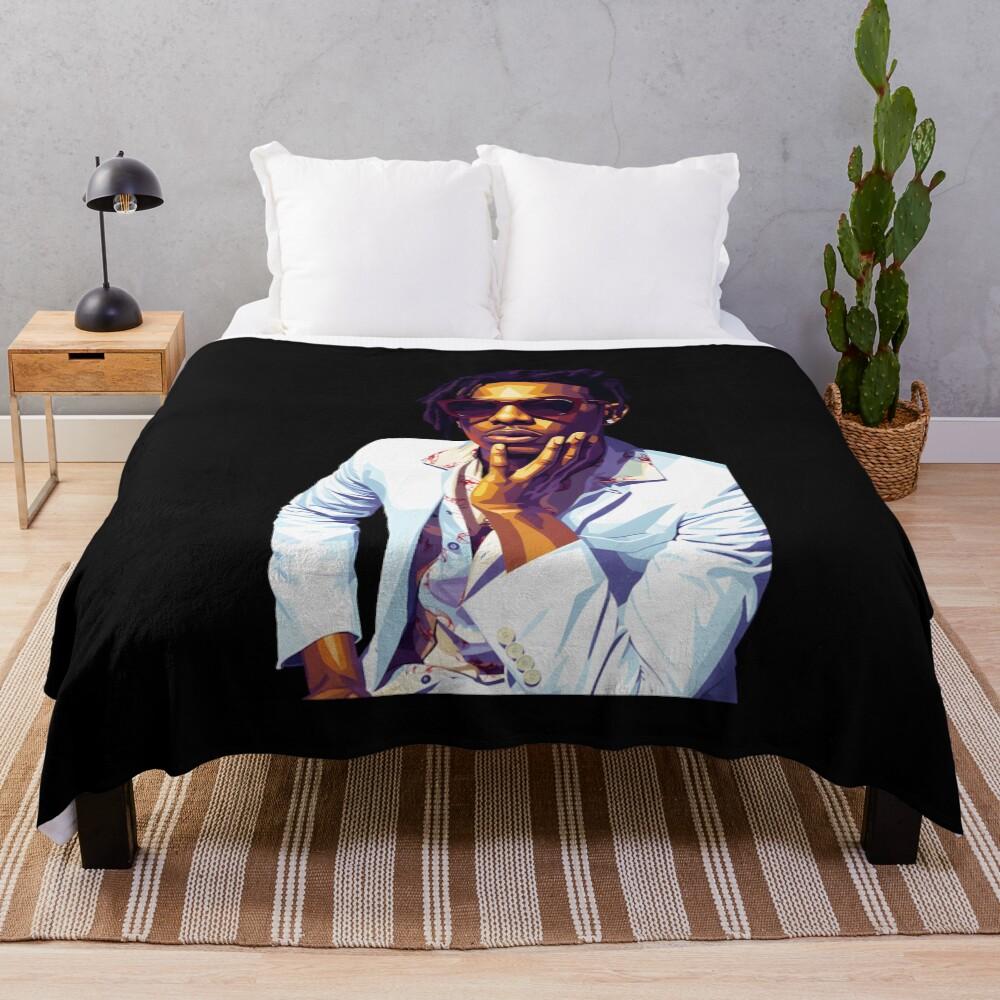 Playboi Carti Foreign Throw Blanket