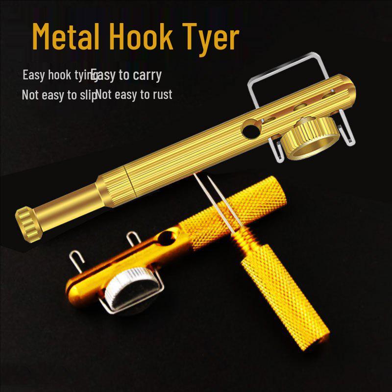 Fishing Hook & Knot Tying Tool – Manual Inner Line Easy Tutorial