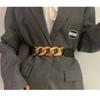 Chain Elastic Waistband Simple Belt Decorative Dress Thin Elasticity Girdling