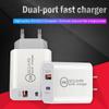 Mobile Phone Fast Charging Head Pd20wqc3.0 Dual Port European And American Standard Usb Charging Universal Mobile Phone Plug