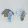 Trendy Color Block Cotton Sweatshirt & Jogger Set for Kids