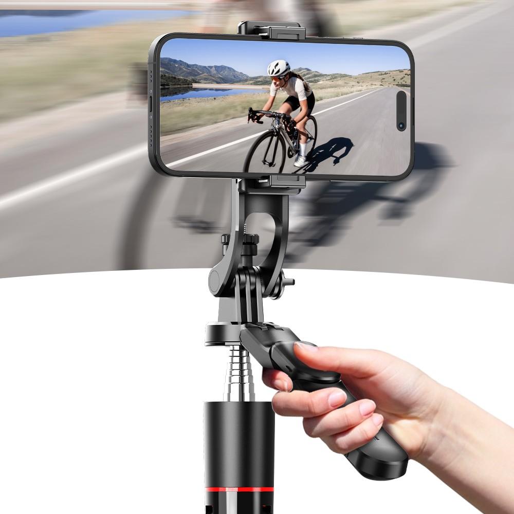 BSLIUFANG 2025 New 1.7M 360°wireless Control Convenient Remote Selfie Stick Tripod Foldable Stand with Light Smartphone Stand
