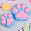 Large Cute Cat Paw Squishy Squeeze Toys Silicone Mold DIY Scented Candle Soap Molds Plaster Resin Craft Gift Making Accessories