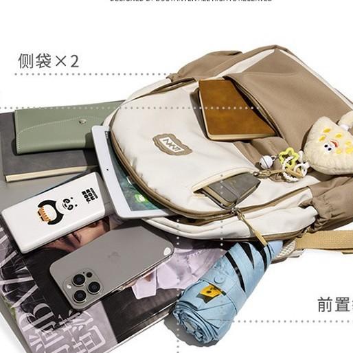 Schoolbag Japanese ins high value sweet style new schoolbag primary and secondary school students third to sixth grade simple and lightweight backpack