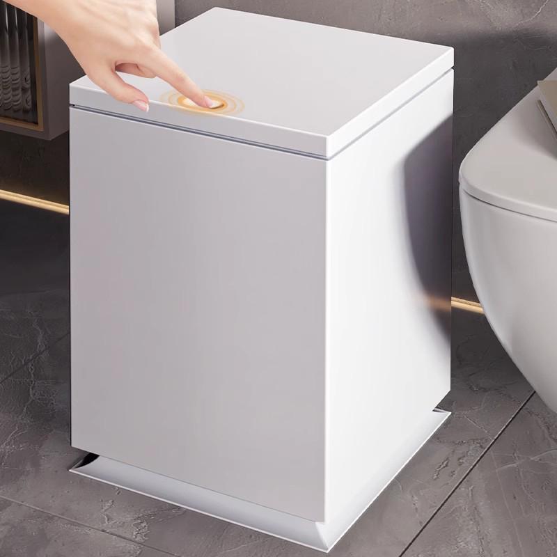 Luxury Waste Bins Modern Living Room Large Trash Can Double Layer Design Garbage Can Indoor Household Items Waste Bins with Lid