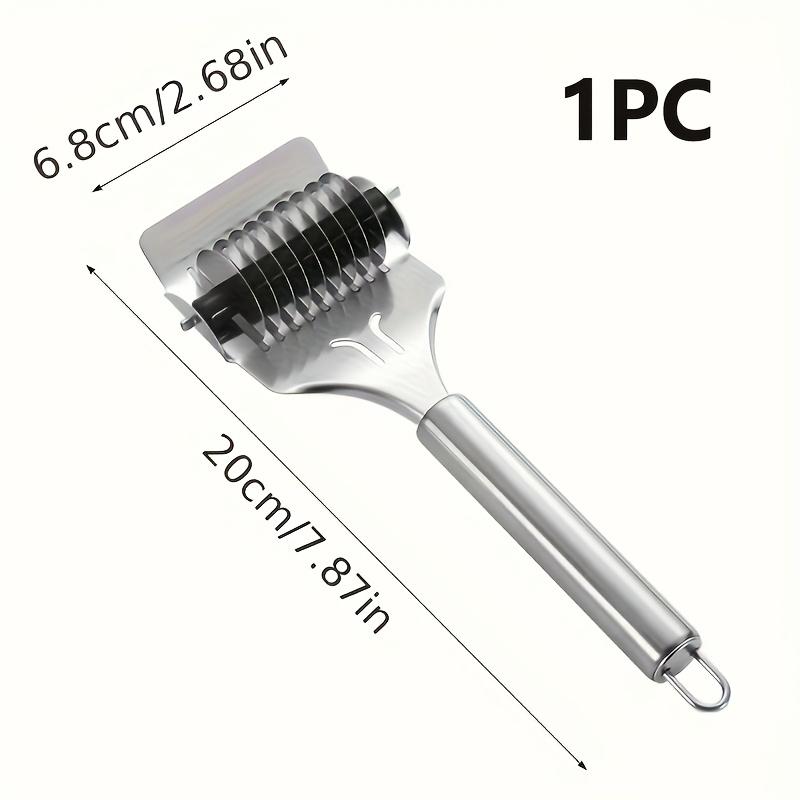 Stainless Steel Manual Noodle Cutter Rolling Vegetable Slicer Kitchen Tool