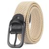 Men's Belt Casual Woven Elastic Belt Outdoor Sports Women's Belt No Need for Punching Climbing Work Belt For Men Women Fashion