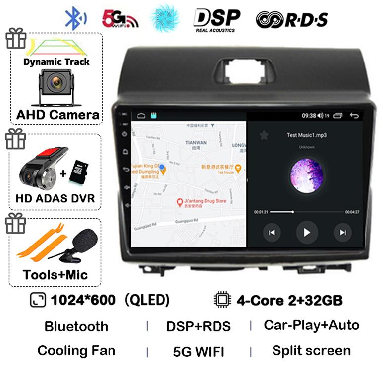 Android 14 Carpaly Auto Car Radio For KIA Ray 2011-2017 4G+WIFI GPS Navigation Video Multimedia Video Player Stereo 360 Camera