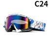 Motorcycle Goggles Water Transfer Off-road Outdoor Riding Sports Glasses Ski Goggles Windproof Glasses