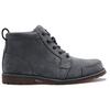 Timberland Men's Earthkeepers Leather Chukka Wide Fit Boots Dark Nubuck Grey Brown A41CPW